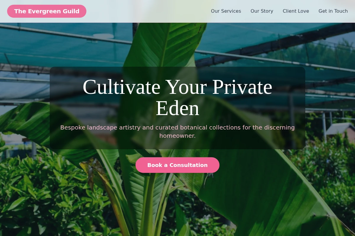 Landscape Garden Center