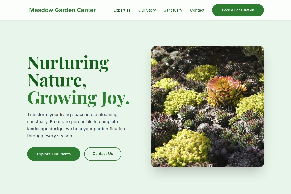 Meadow Garden Center