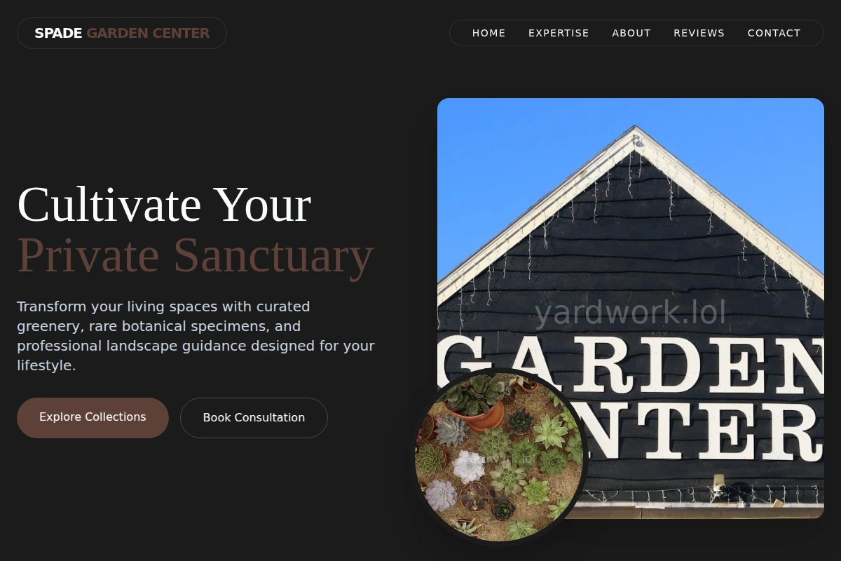 Spade Garden Center