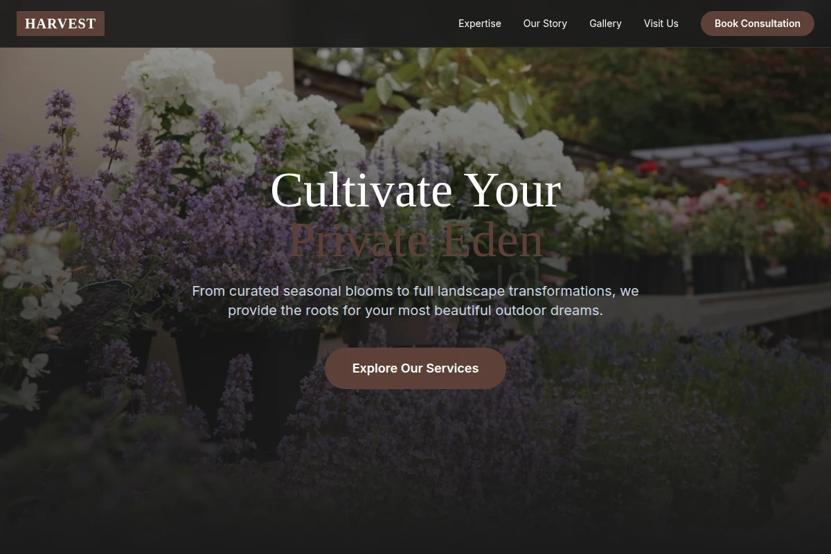 Harvest Garden Center