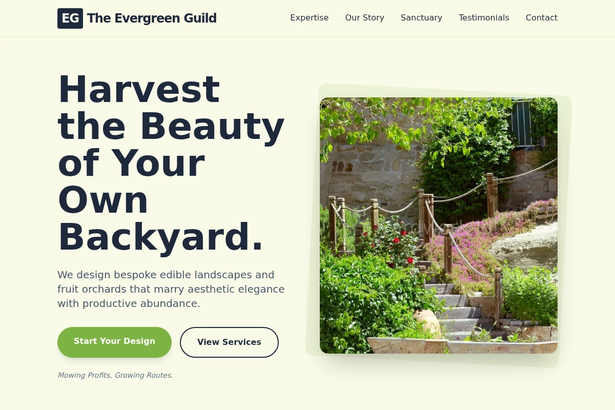 Orchard Garden Design