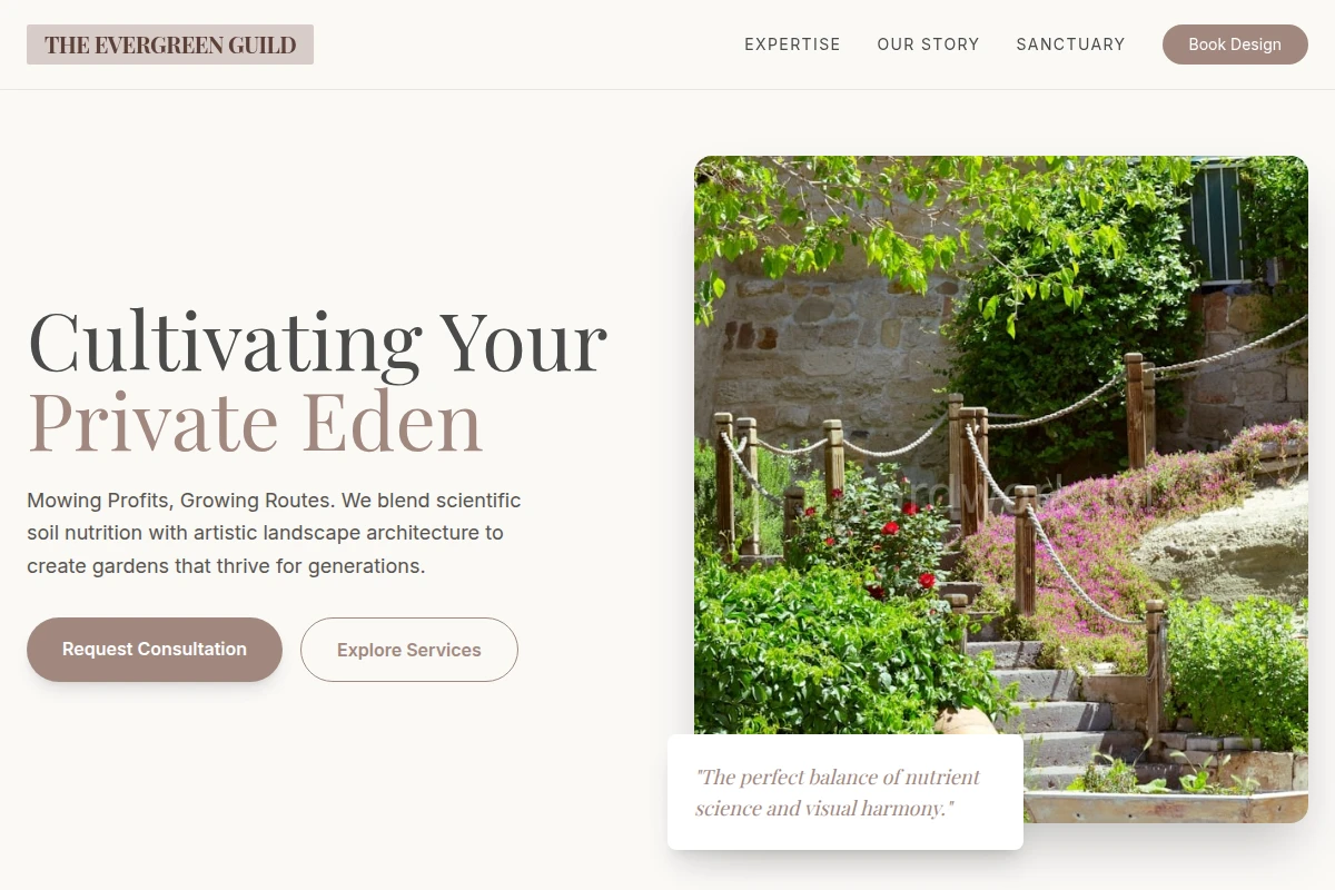 Fertilizer Garden Design