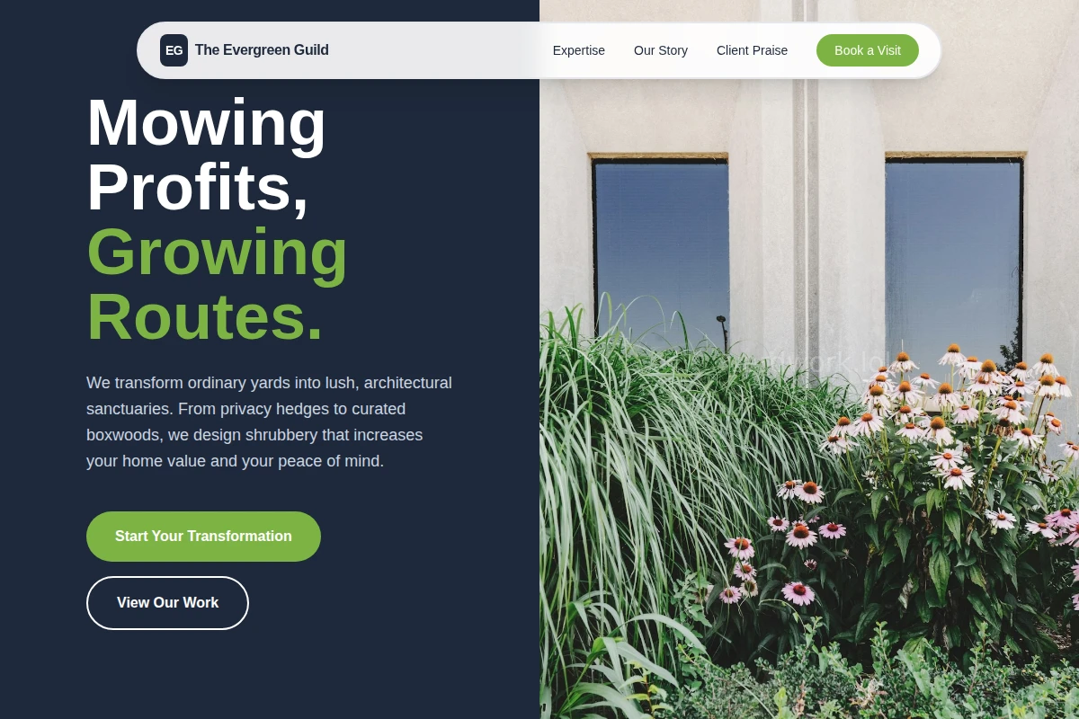Shrub Garden Design