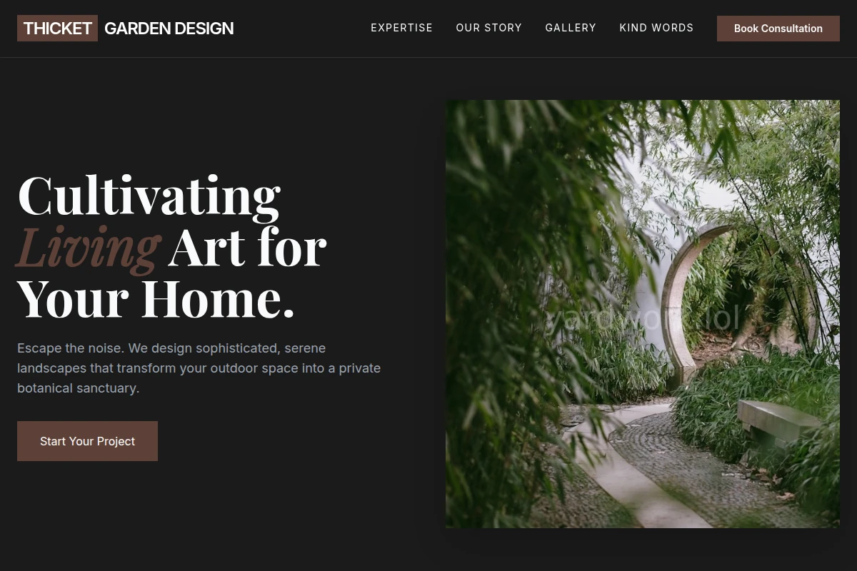 Thicket Garden Design