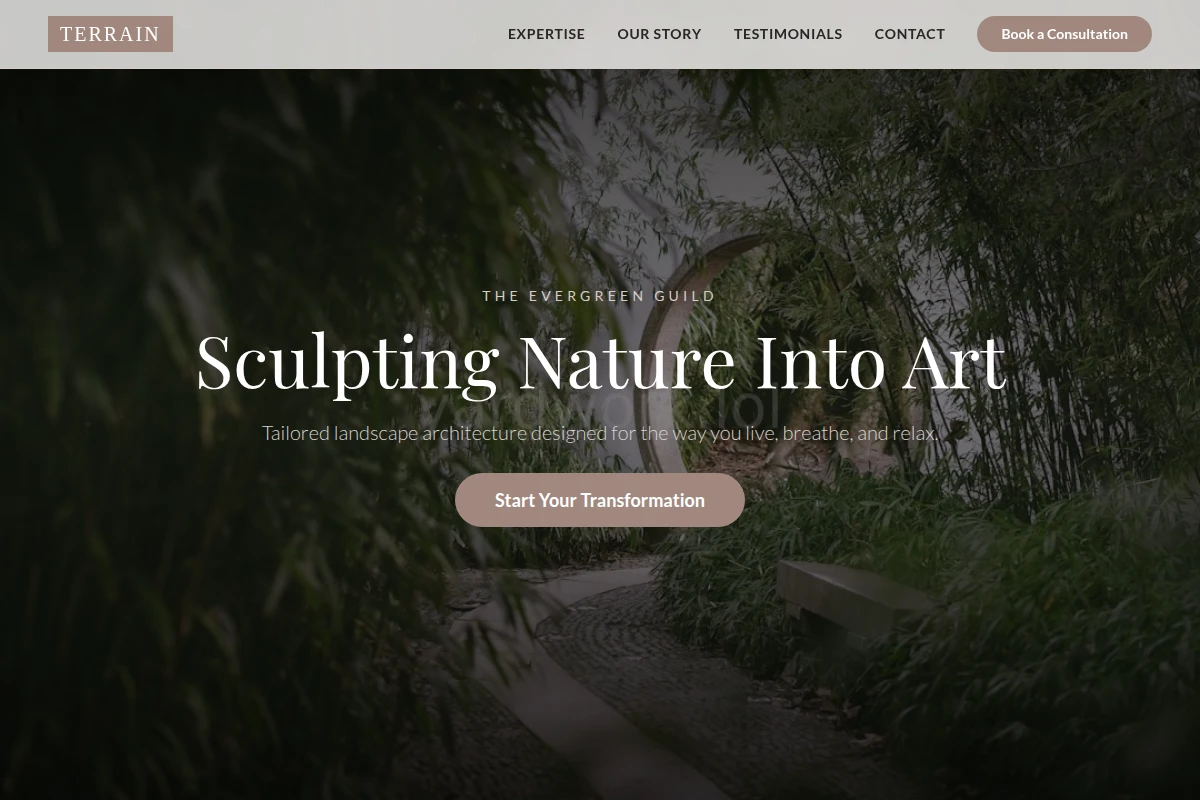 Terrain Garden Design