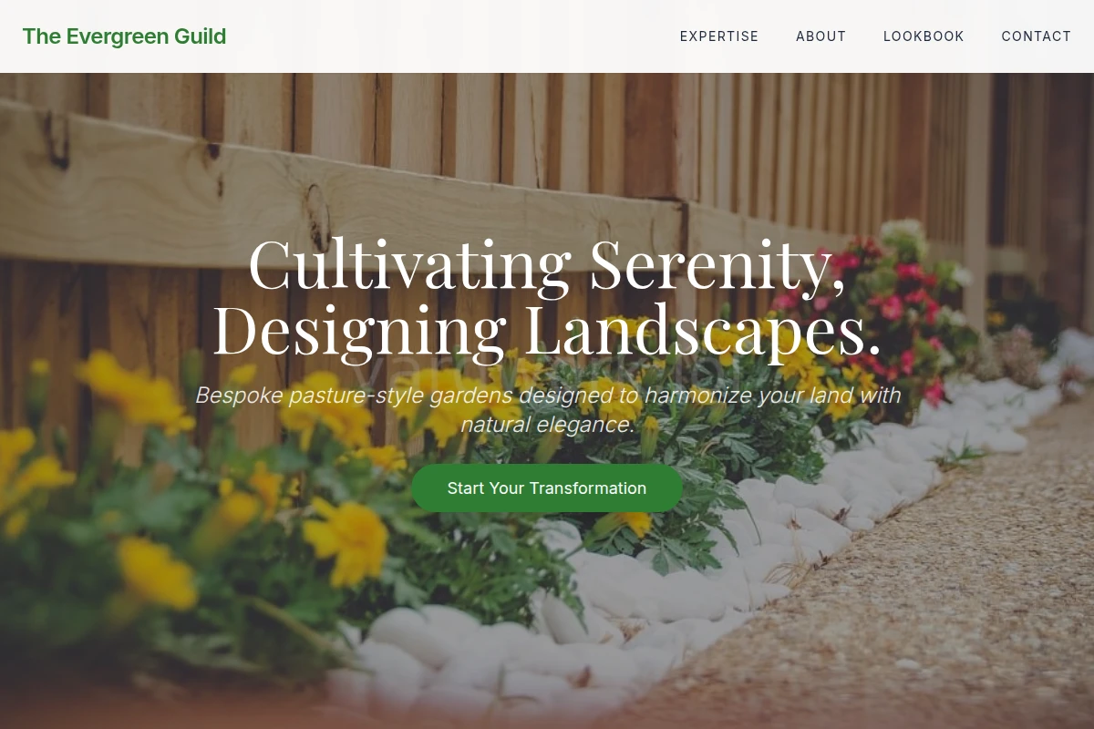 Pasture Garden Design