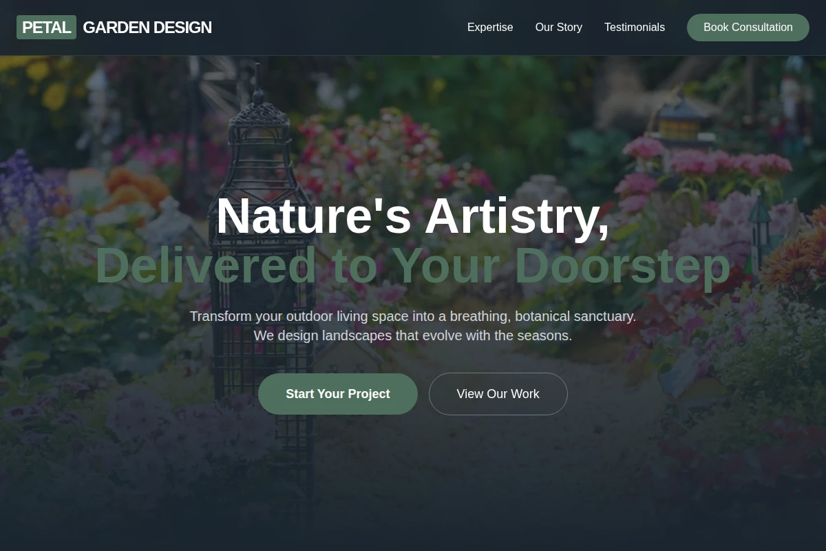 Petal Garden Design