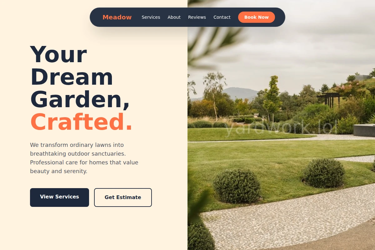 Meadow Landscaping