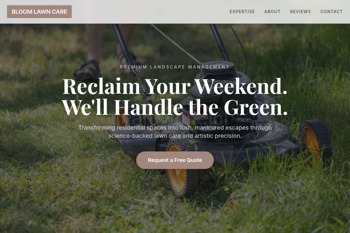 Bloom Lawn Care