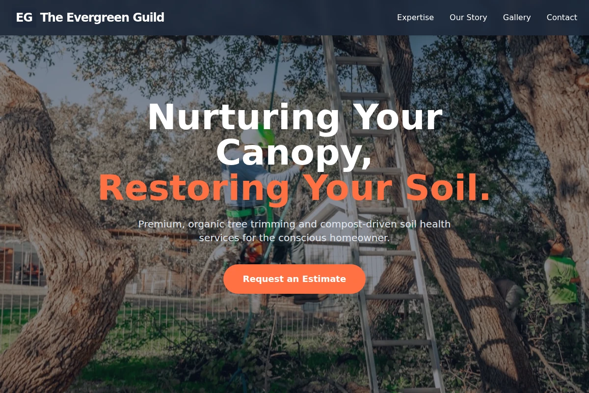 Compost Tree Trimming