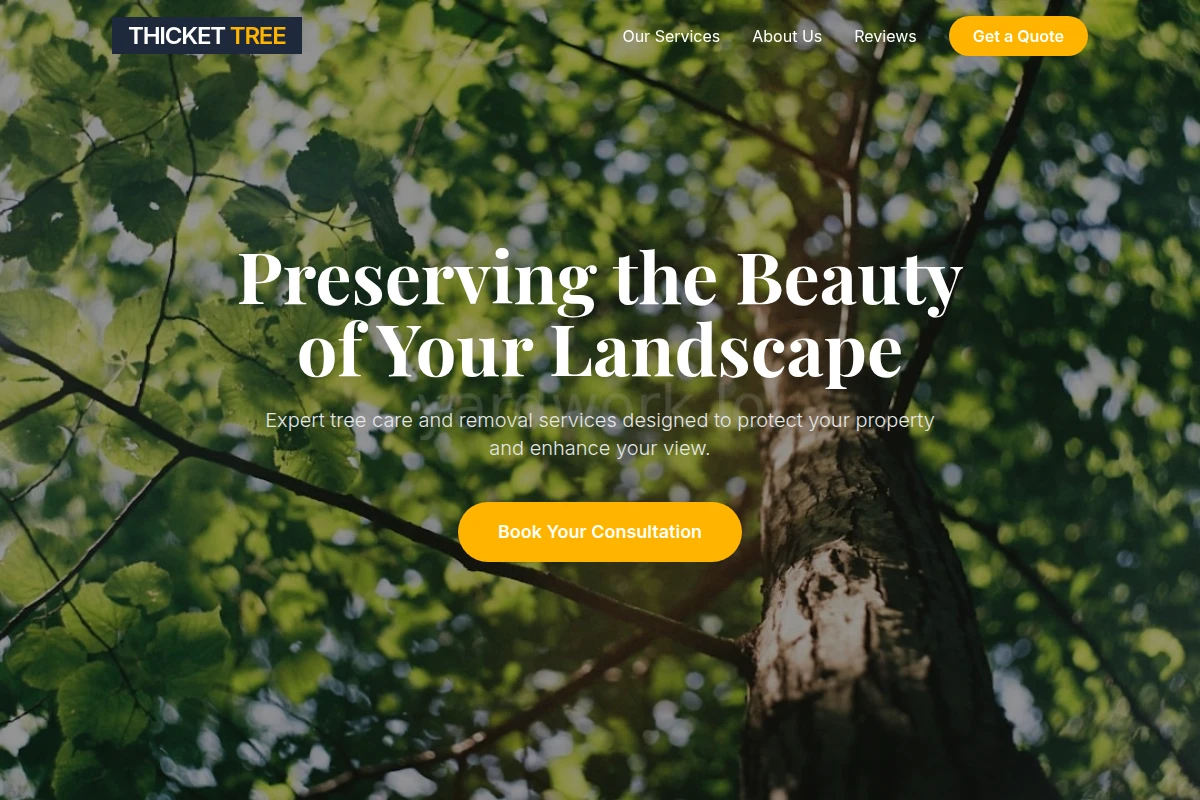 Thicket Tree Trimming